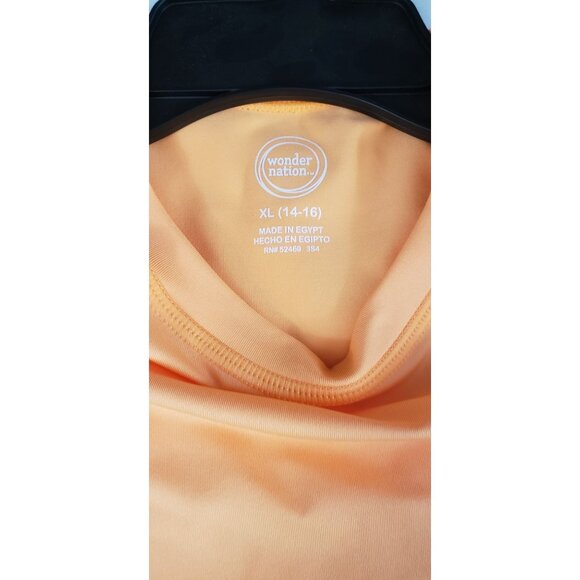 NWT Boys Graphic Print Orange Rash Guard UPF 50+ Quick Dry Size XL 14-16 - Picture 5 of 6